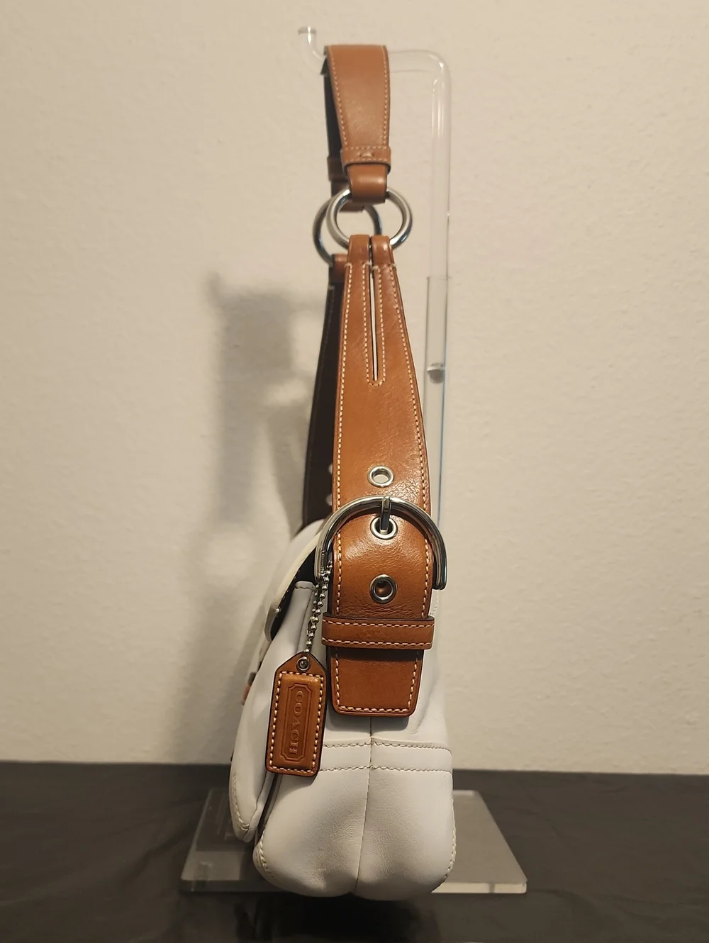 Coach Vintage Soho Leather Pocket Flap Shoulder Bag